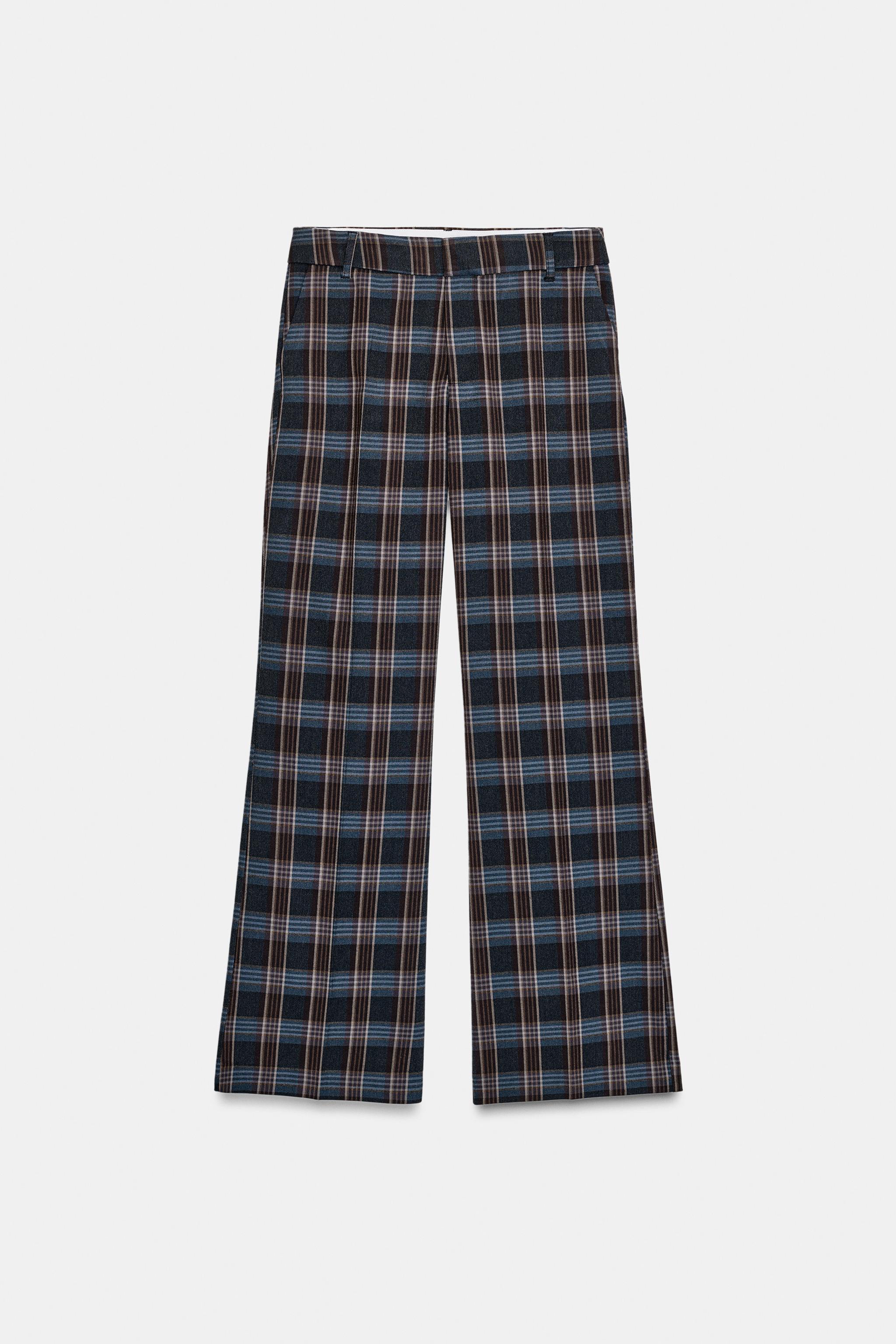 PANTALON À CARREAUX